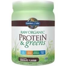 garden of life protein and greens chocolate