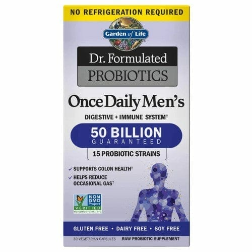 garden of life microbiome once daily mens 50 billion